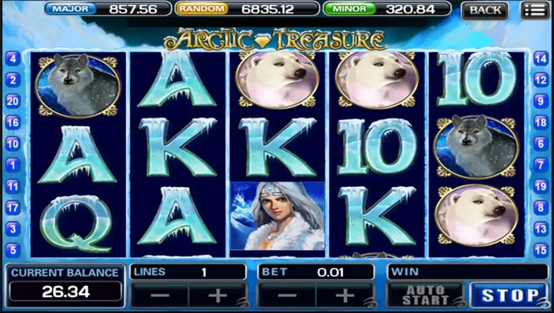 Arctic Treasure reels in the ACE333 app