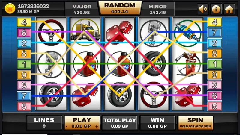 Highway Kings slot on Joker123 with truck symbols on the reels