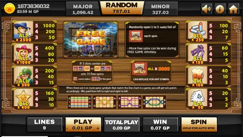 Money Bang Bang game screen after a winning spin