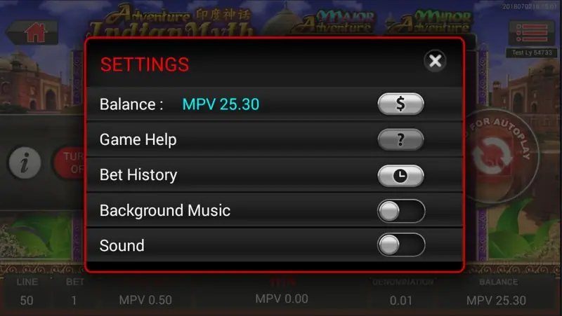 Adventure Indian Myth free spins round with the 3x multiplier shown